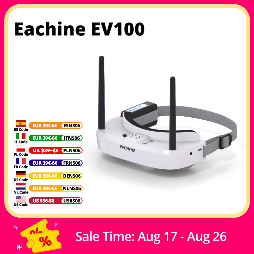 Drone Antenna - Eachine EV100 720*540 5.8G 72CH FPV