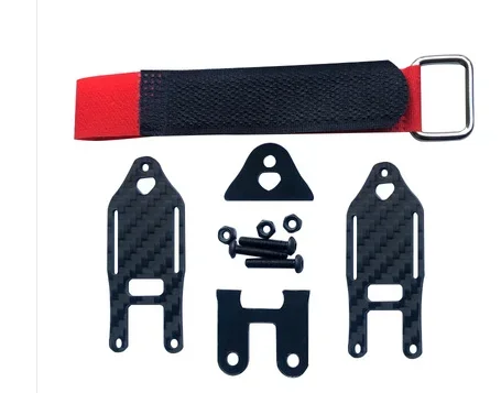 Drone Battery Strap - 2 ชุด/ล็อต อุปกรณ์เสริมสำหรับกระเป๋าเป้สะพายหลัง/ชุดอุปกรณ์ยึด/ห่วงคล้องพร้อมสายรัดแบตเตอรี่สำหรับโดรน FPV ของเล่นควอดคอปเตอร์ กระเป๋าใส่โดรน