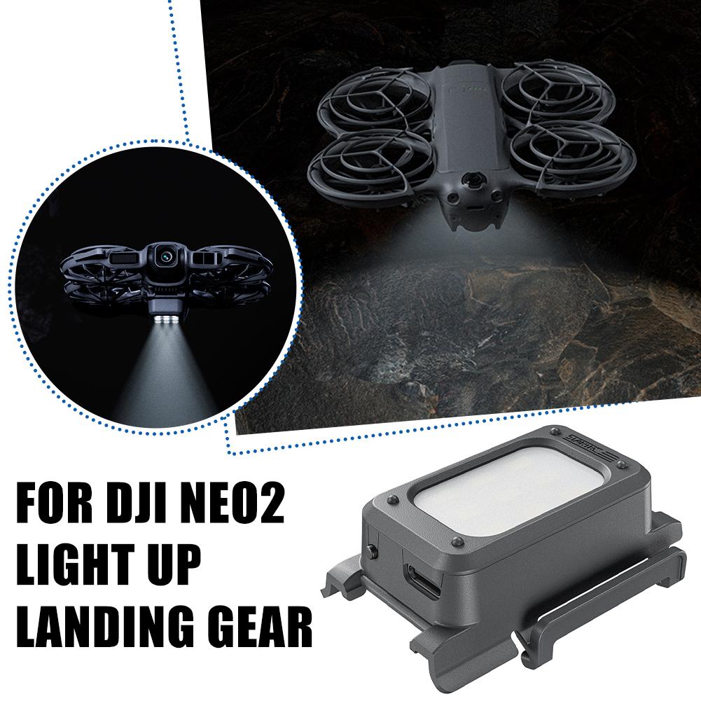 Drone Led Light - ขาตั้งโดรนแบบมีไฟสำหรับ DJI Neo 2 อุปกรณ์เสริมไฟ LED