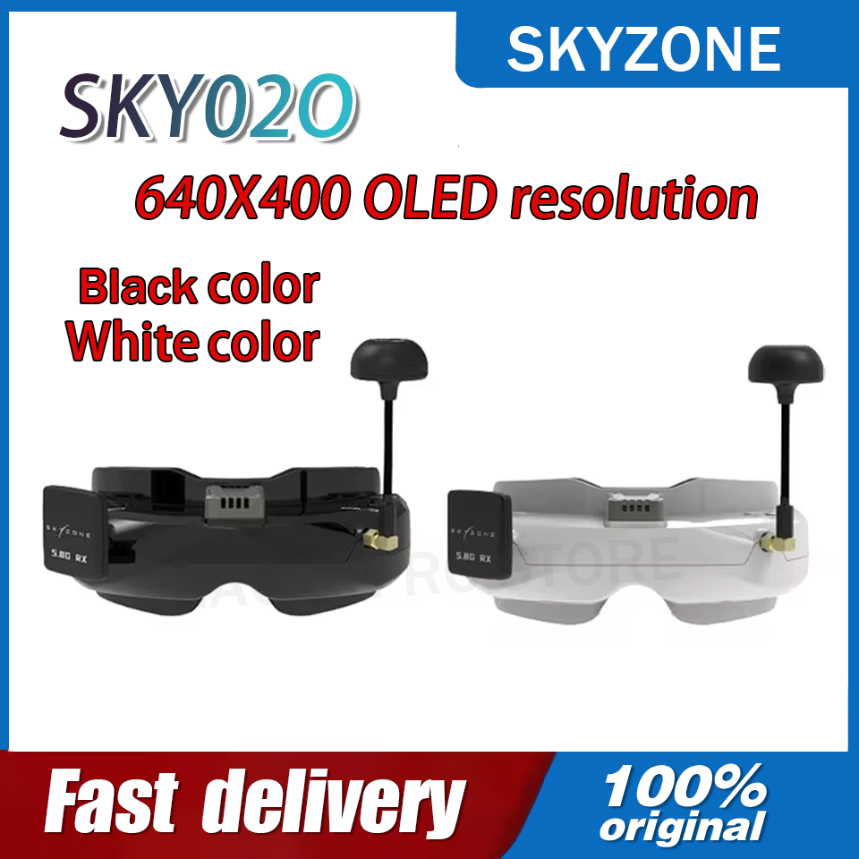 แว่นตา FPV SKYZONE SKY02O OLED - Drone Antenna บทวิจารณ์และราคา