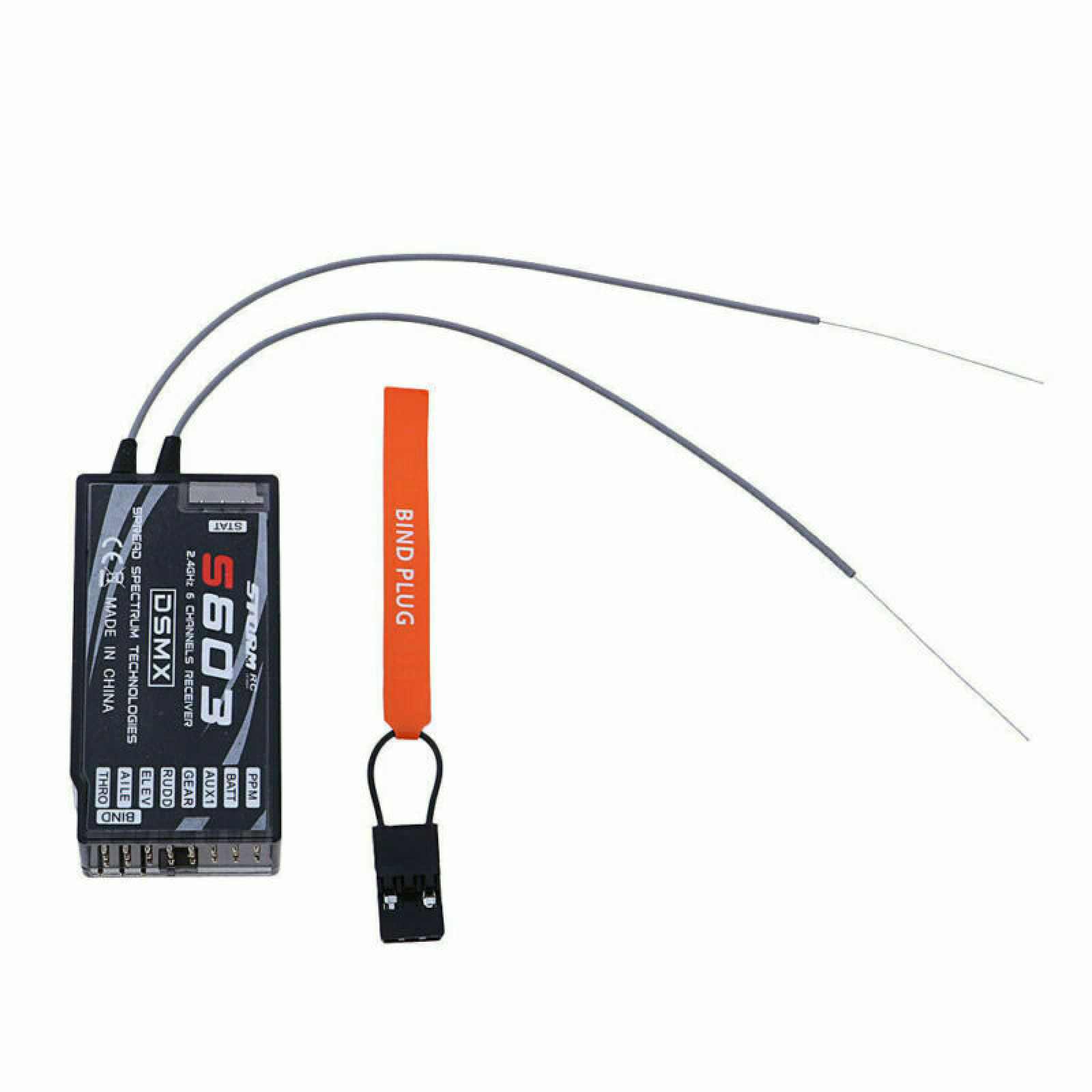 ตัวรับสัญญาณ 6CH 2.4GHz PPM S6 - Drone Antenna บทวิจารณ์และราคา