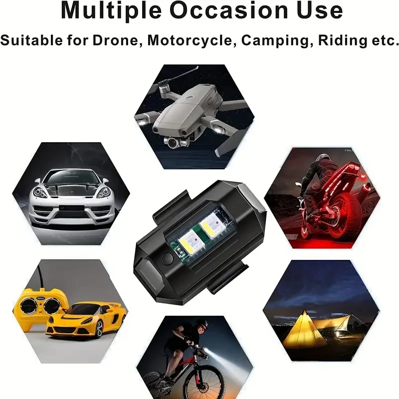 ไฟสัญญาณแม่เหล็กขนาดเล็กแบบ LE - Drone Led Light บทวิจารณ์และราคา