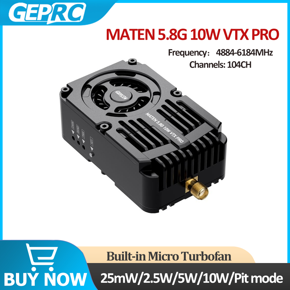 GEPRC MATEN 5.8G 10W VTX PRO 1 - Drone Transmitter บทวิจารณ์และราคา
