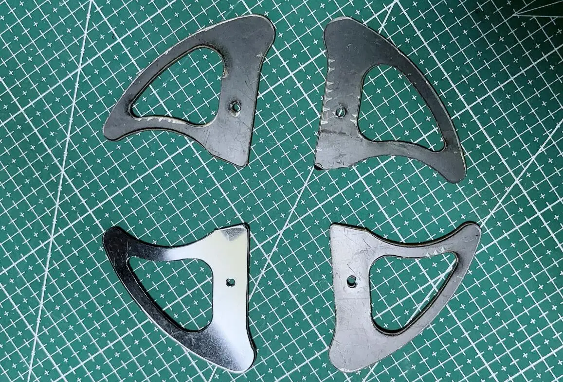 ชุดล้อเลื่อน 4 ชิ้น สำหรับ T55 - Drone Frame บทวิจารณ์และราคา
